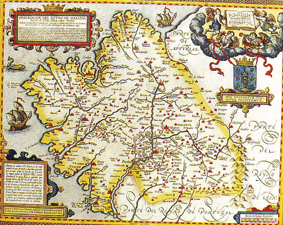 Mapa de Galicia