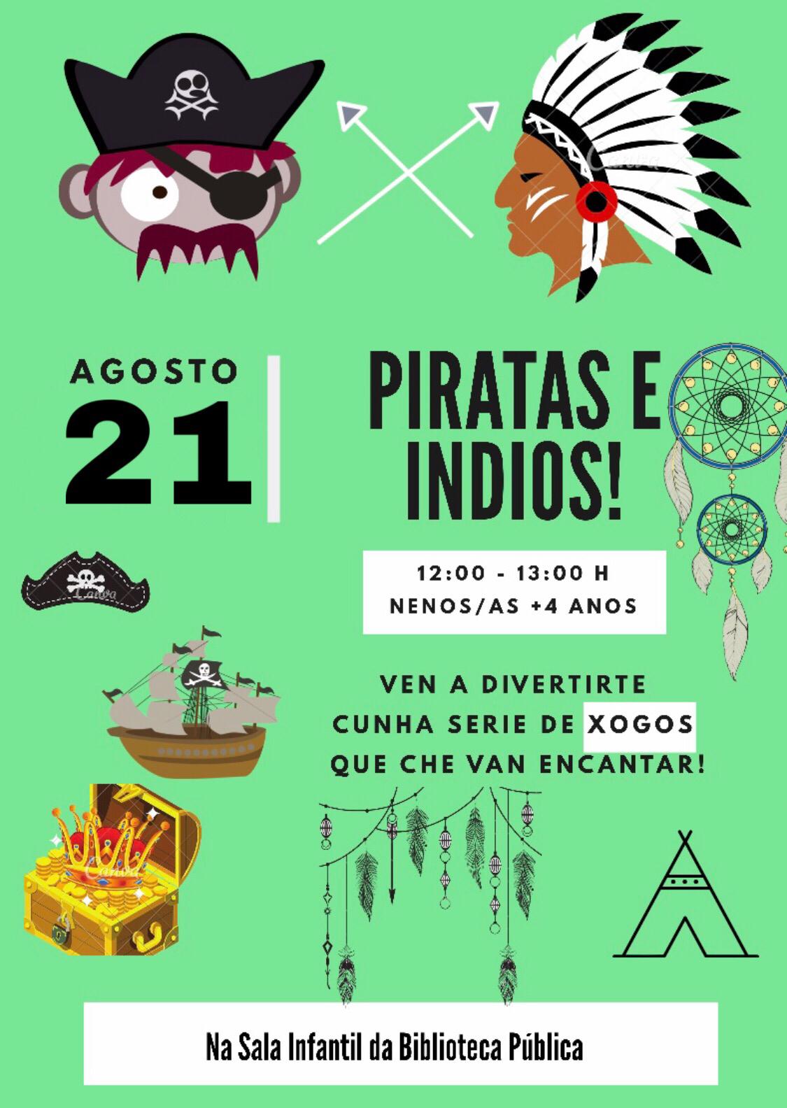 Piratas e Indios