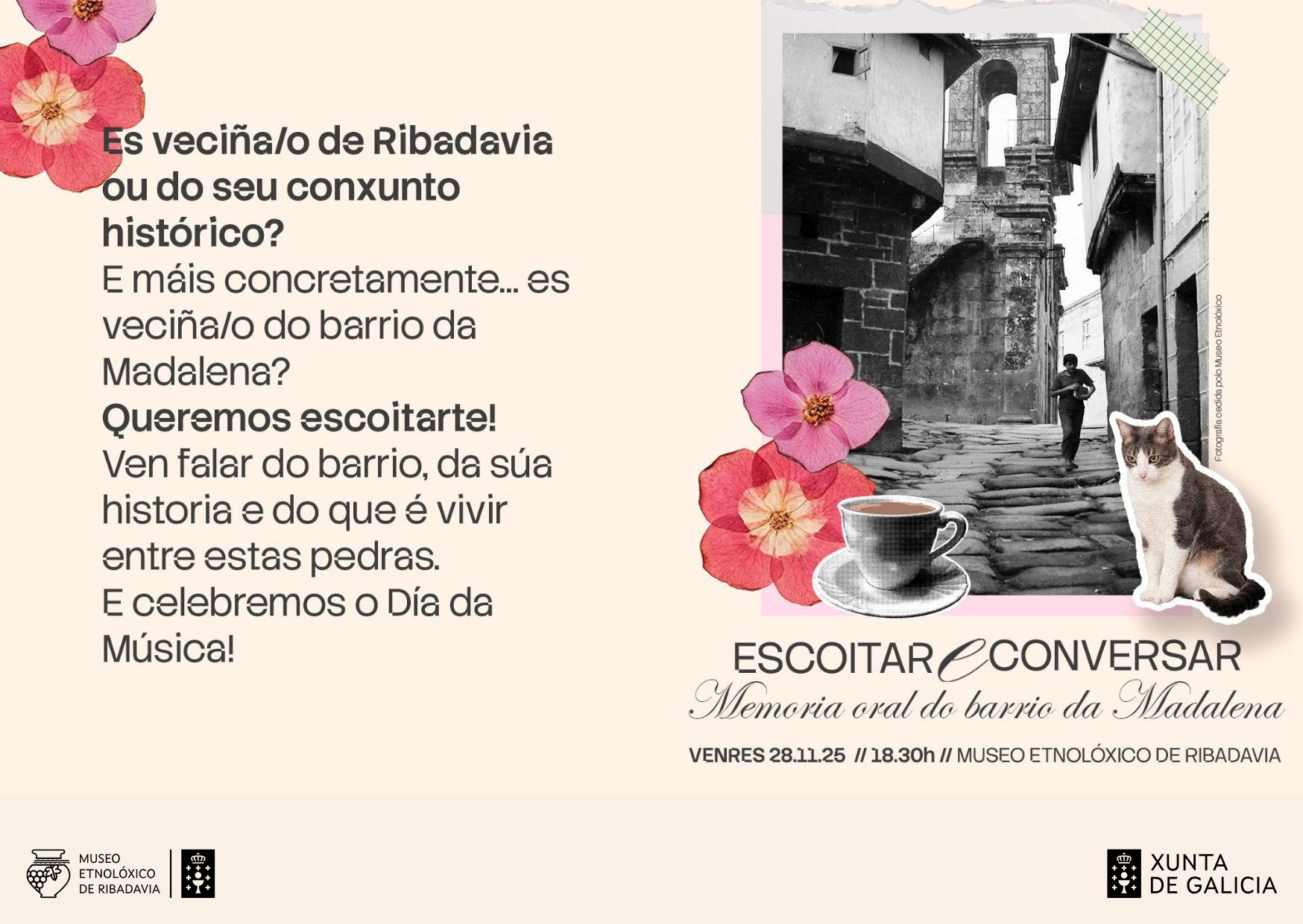 Memoria oral no Museo Etnolóxico. Ribadavia