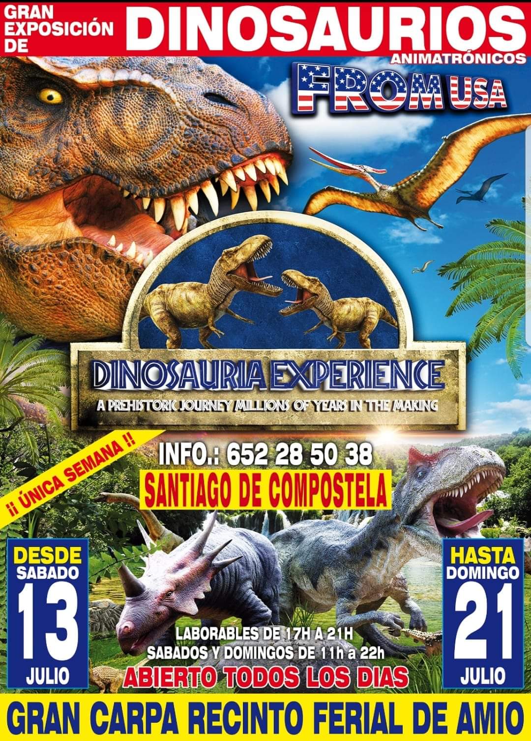 Evento: 'Dinosauria Experience' | Cultura de Galicia Evento: 'Dinosauria Experience' | Cultura de Galicia