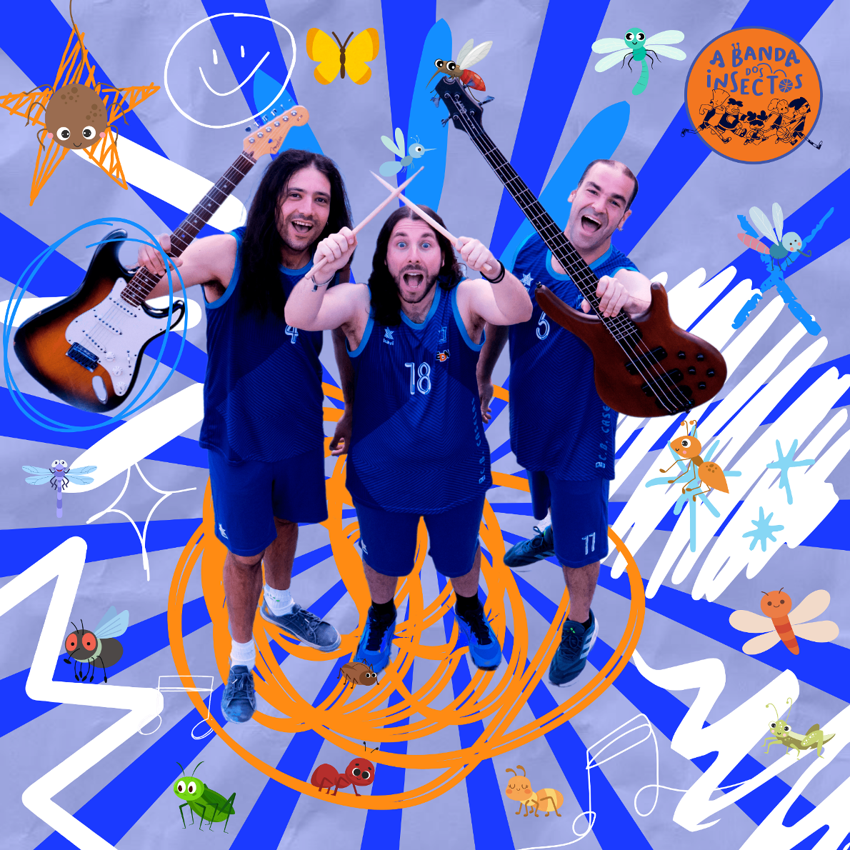 A banda dos insectos