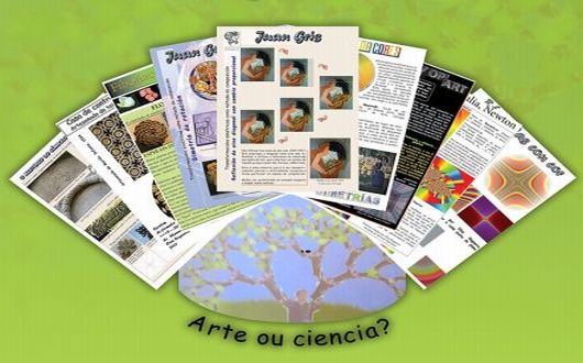 Carteles de la exposición Arte e Ciencia