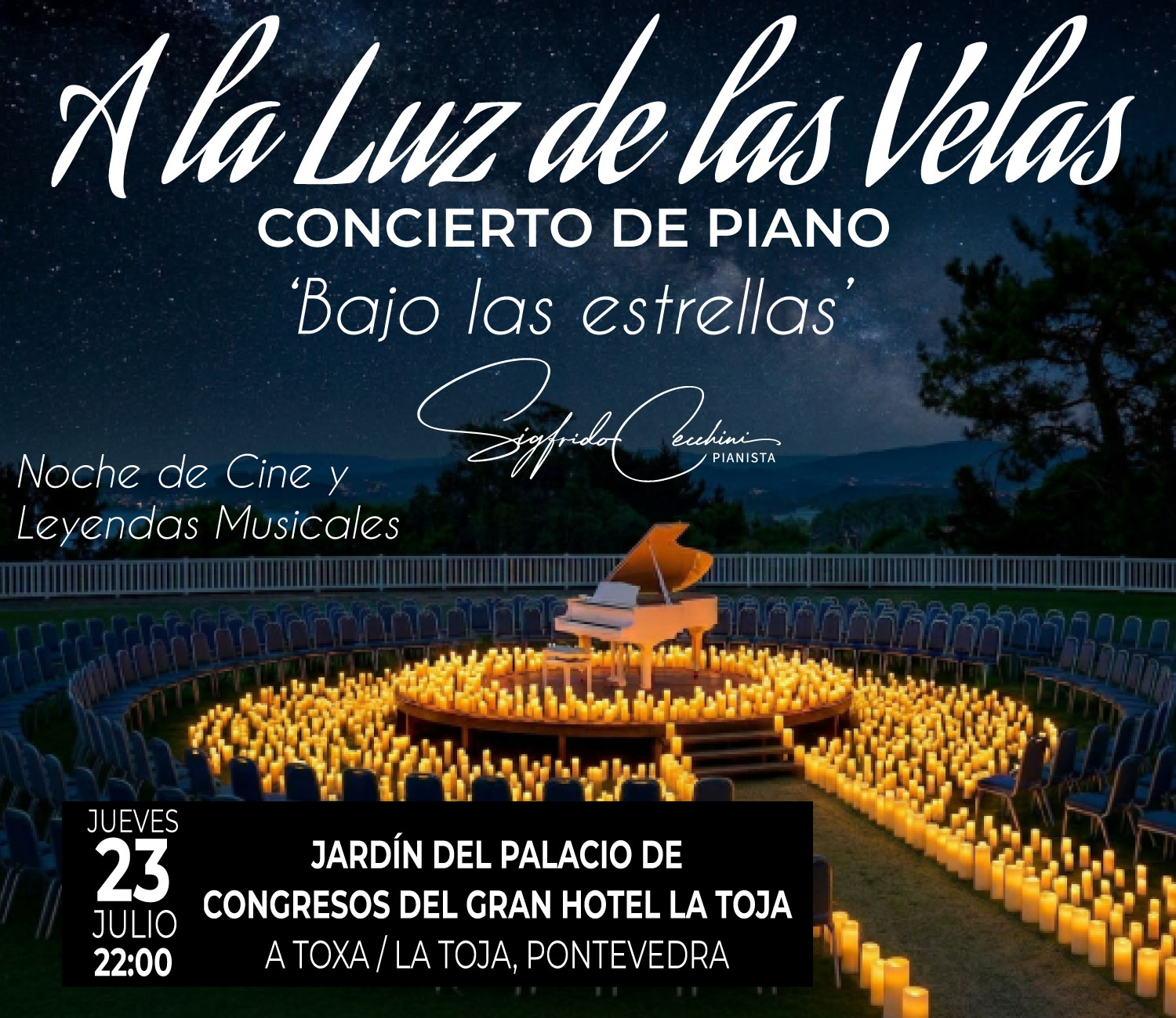Sigfrido Cecchini en concierto