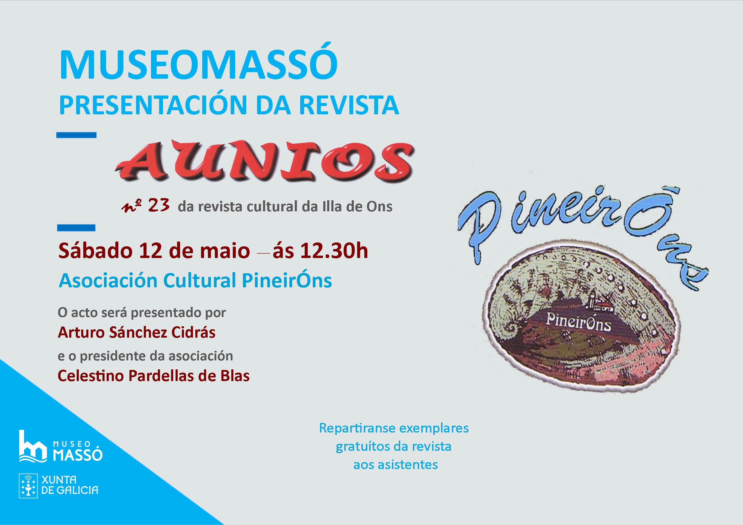 Presentación de la revista Aunios