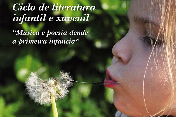 Detalle del cartel del II Ciclo de Literatura Infantil e Xuvenil