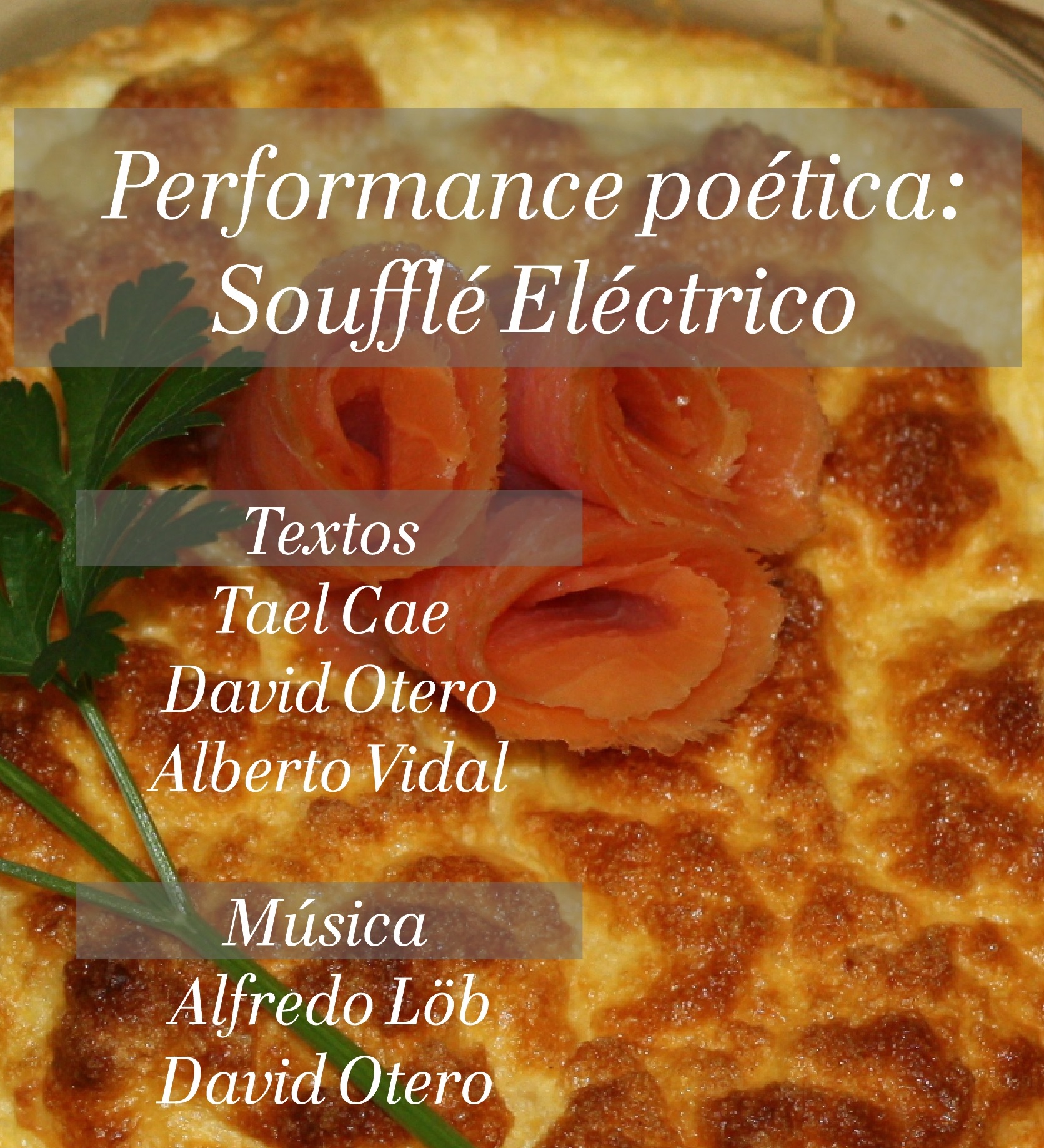 Cartel del recital