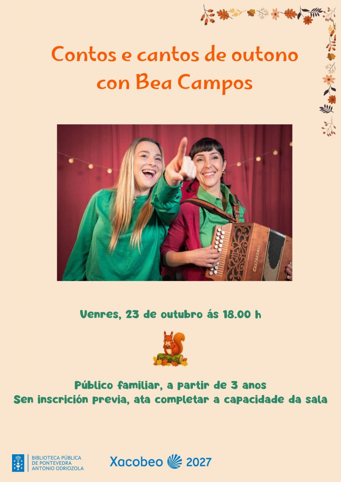 Contos e cantos de outono