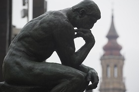 escultura Pensador