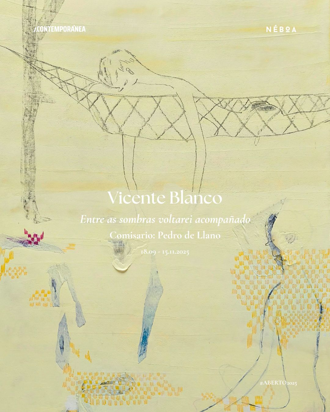 Exposición: "Entre as sombras voltarei acompañado" de Vicente Blanco comisariado por Pedro de Llano