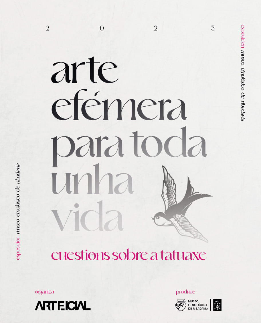Arte efímero para toda una vida. Cuestiones sobre el tatuaje. Museo Etnolóxico de Ribadavia
