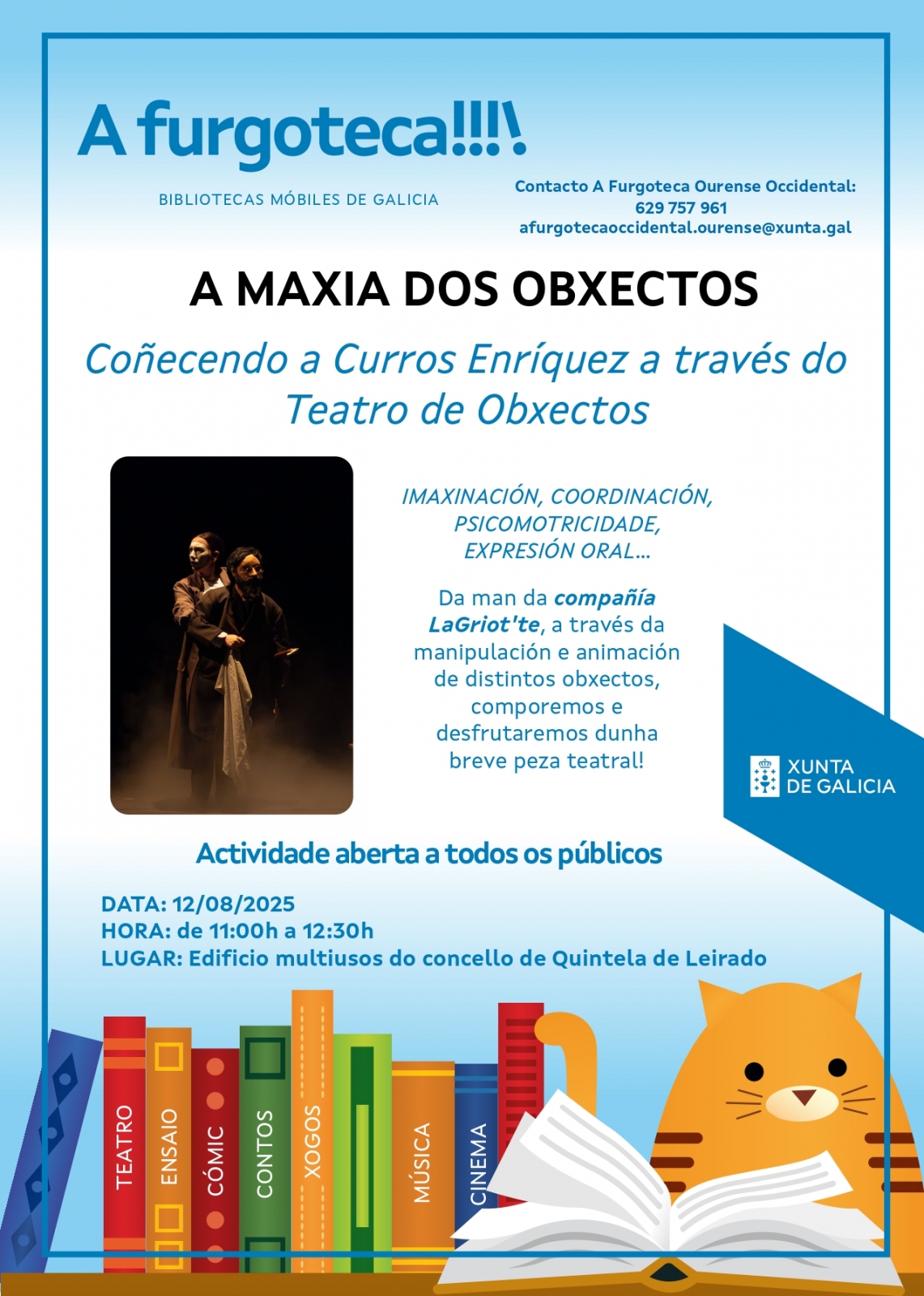 Cartel_A maxia dos obxectos_12 agosto