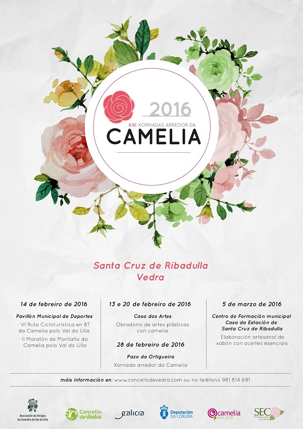Cartel de la XXI Jornada de la camelia