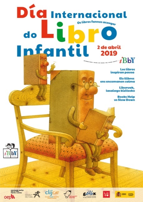 Cartel DÍA DO LIBRO INFANTIL E XUVENIL 2019_BP da Coruña MG Garcés