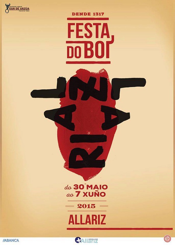 Cartel de la Fiesta del Buey 2015