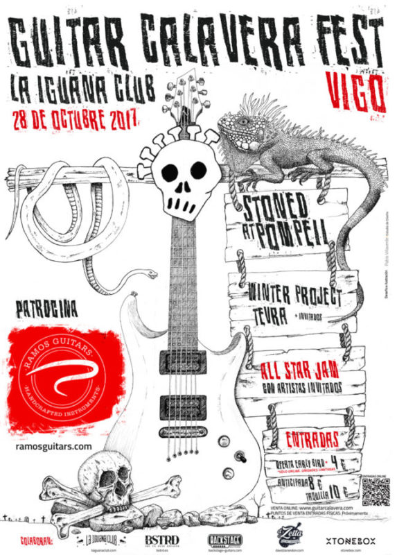 I Guitar Calavera Fest