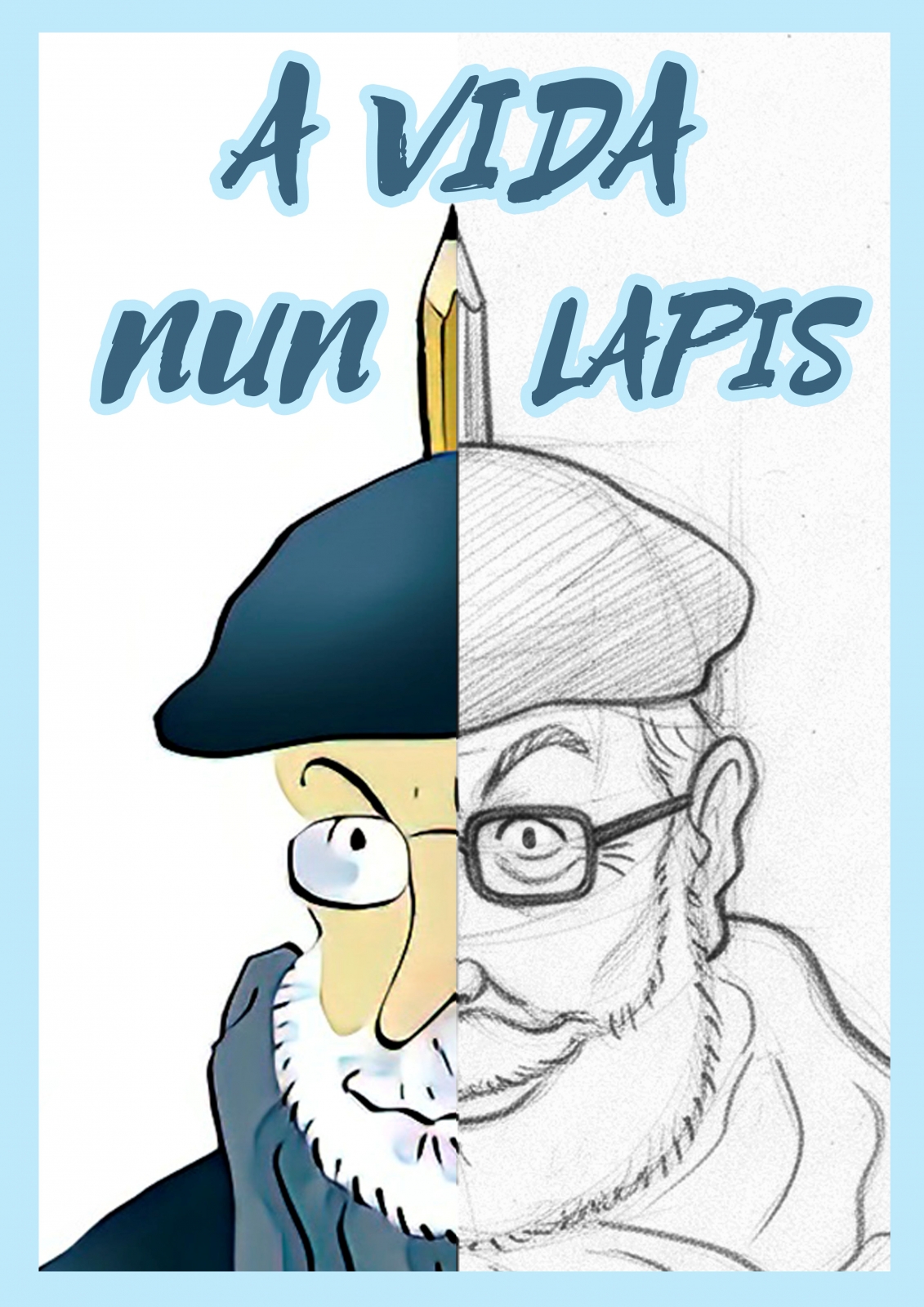 Cartel obradoiro A vida nun lapis