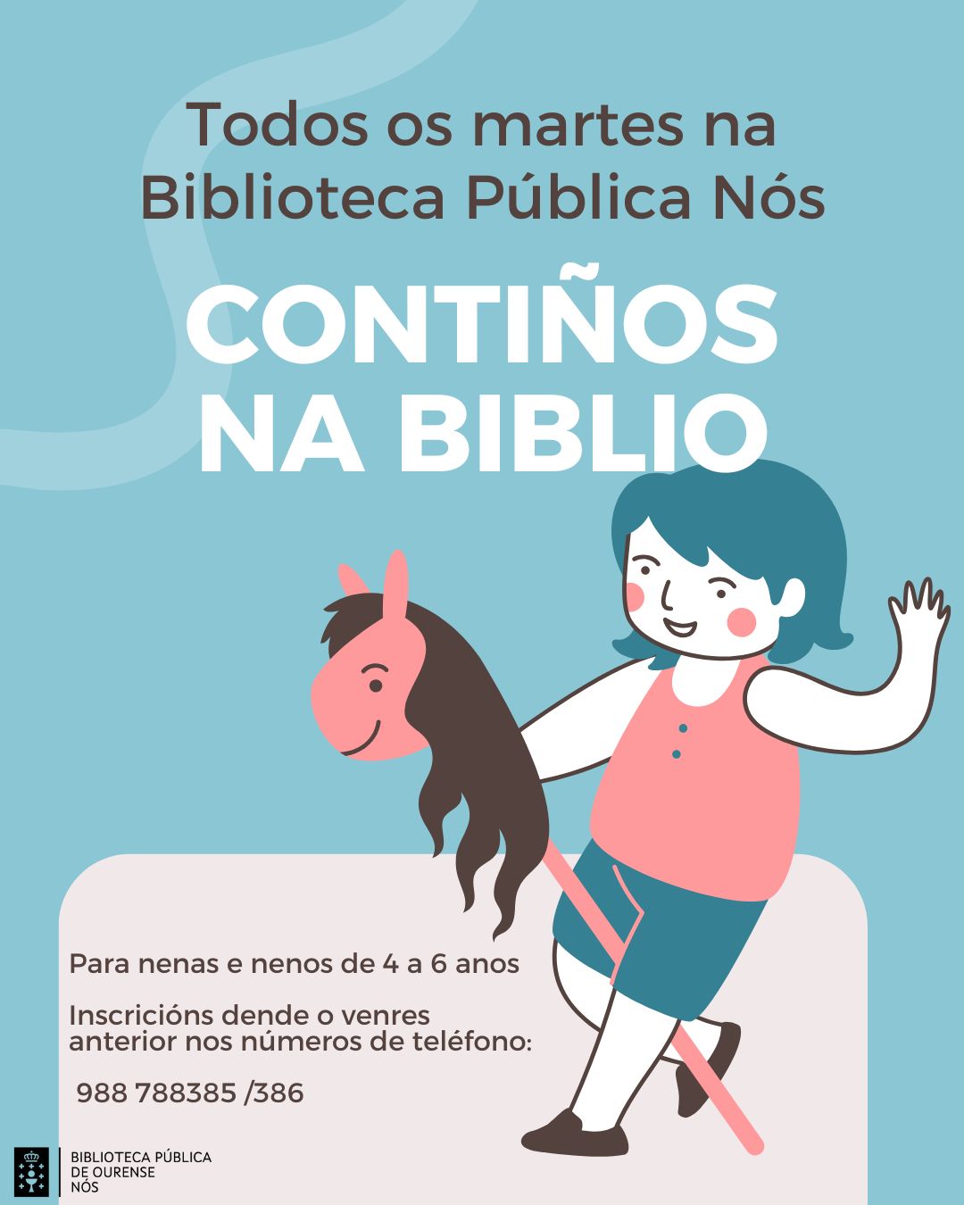 Contiños en la Biblio