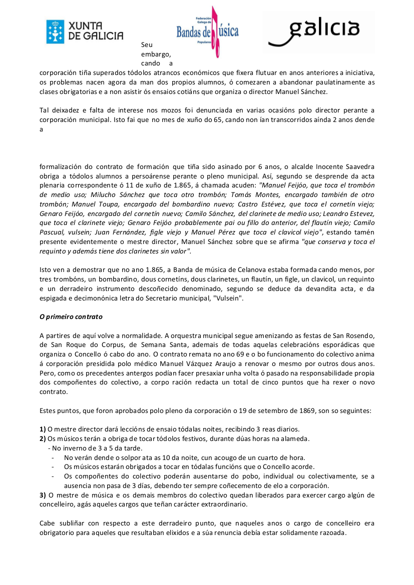Currículo Celanova