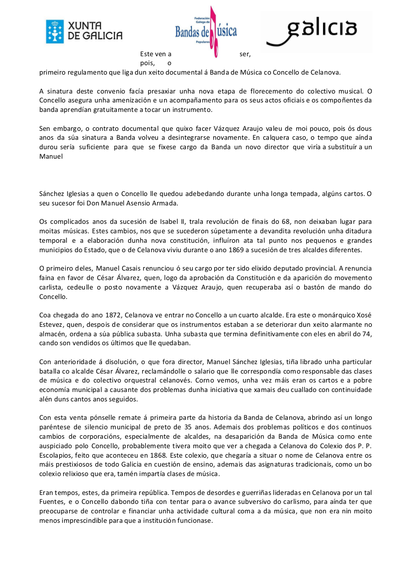Currículo Celanova