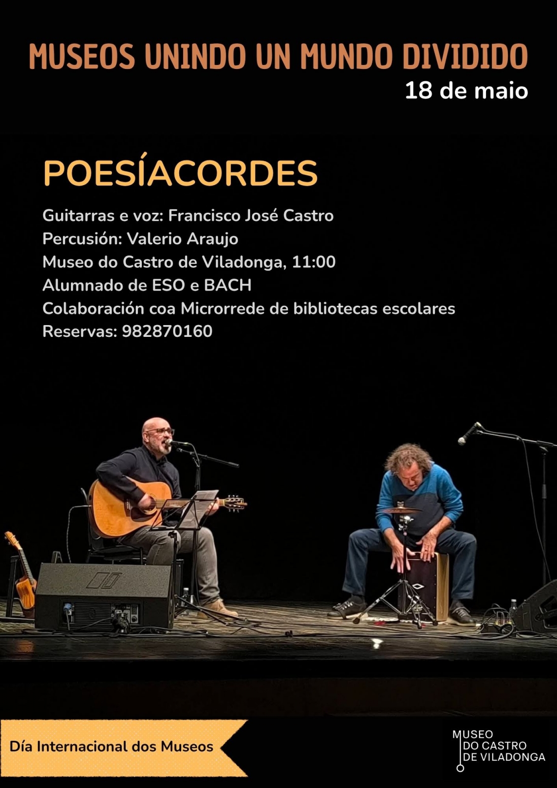 Espectáculo musical polo Día Internacional dos Museos