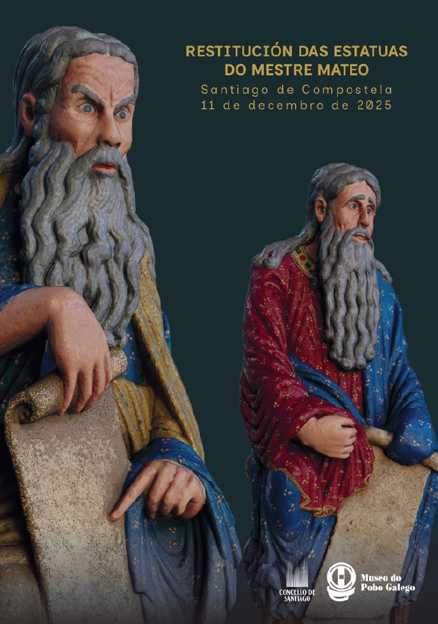 Restitución de las estatuas del Maestro Mateo