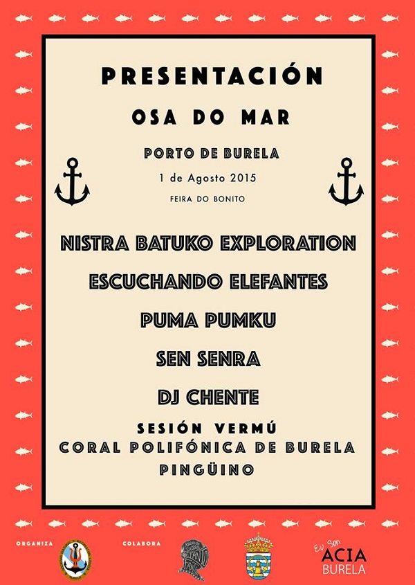 Cartel Presentación Osa del Mar