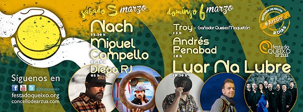 Programación del Festival del Queso