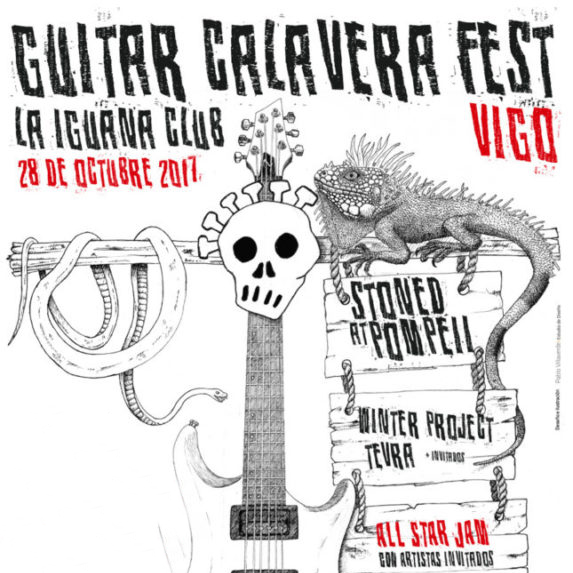 I Guitar Calavera Fest