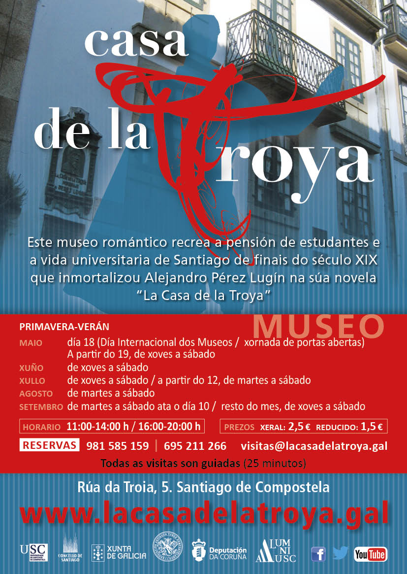 Horarios Museo Casa da Troya