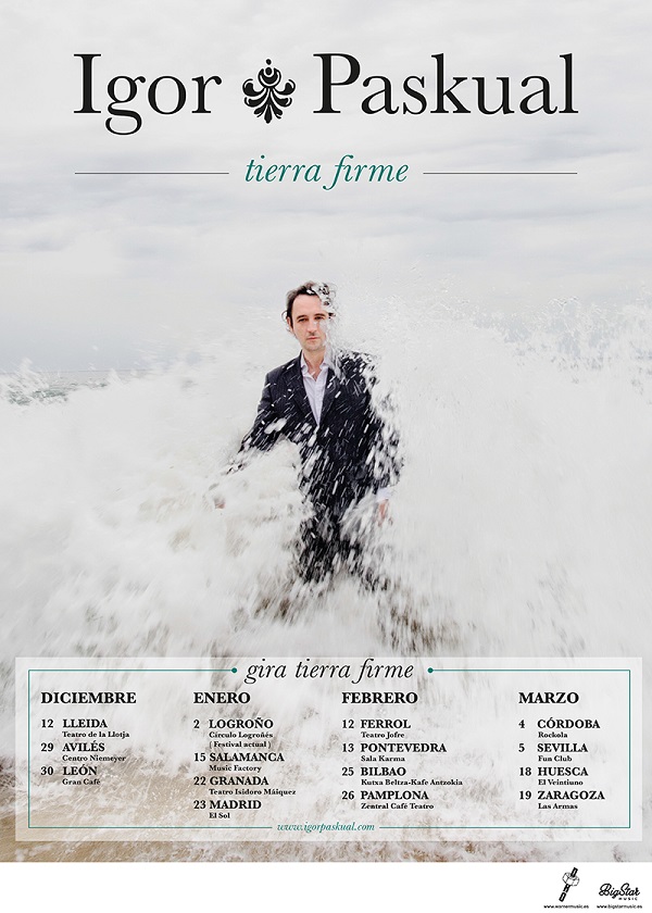 Cartel de la gira Tierra firme