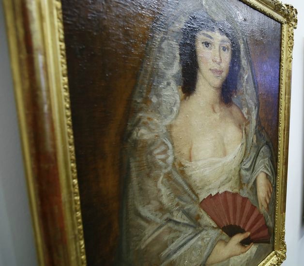 un cuadro de la exposición 