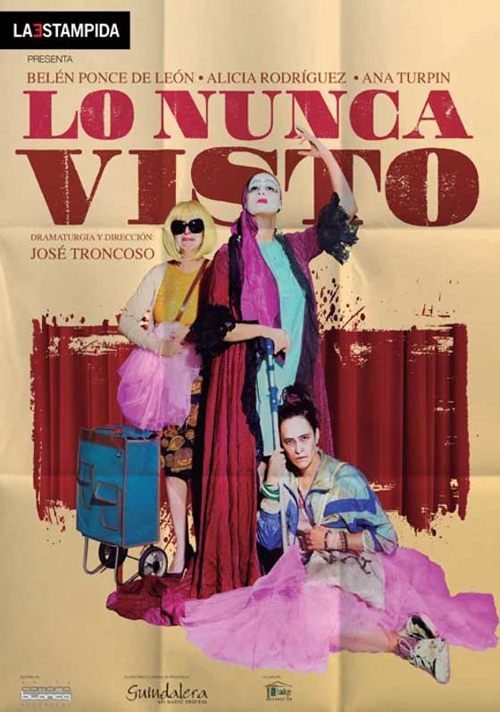 OBRA: Lo nunca visto  COMPAÑÍA: La estampida