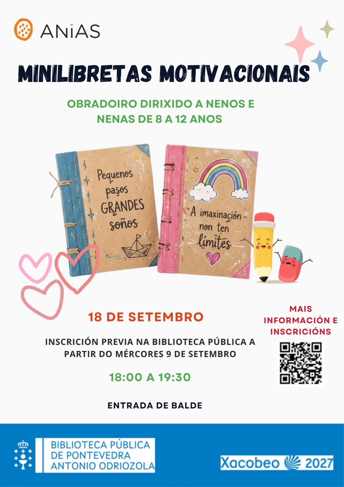 Minilibretas motivacionais