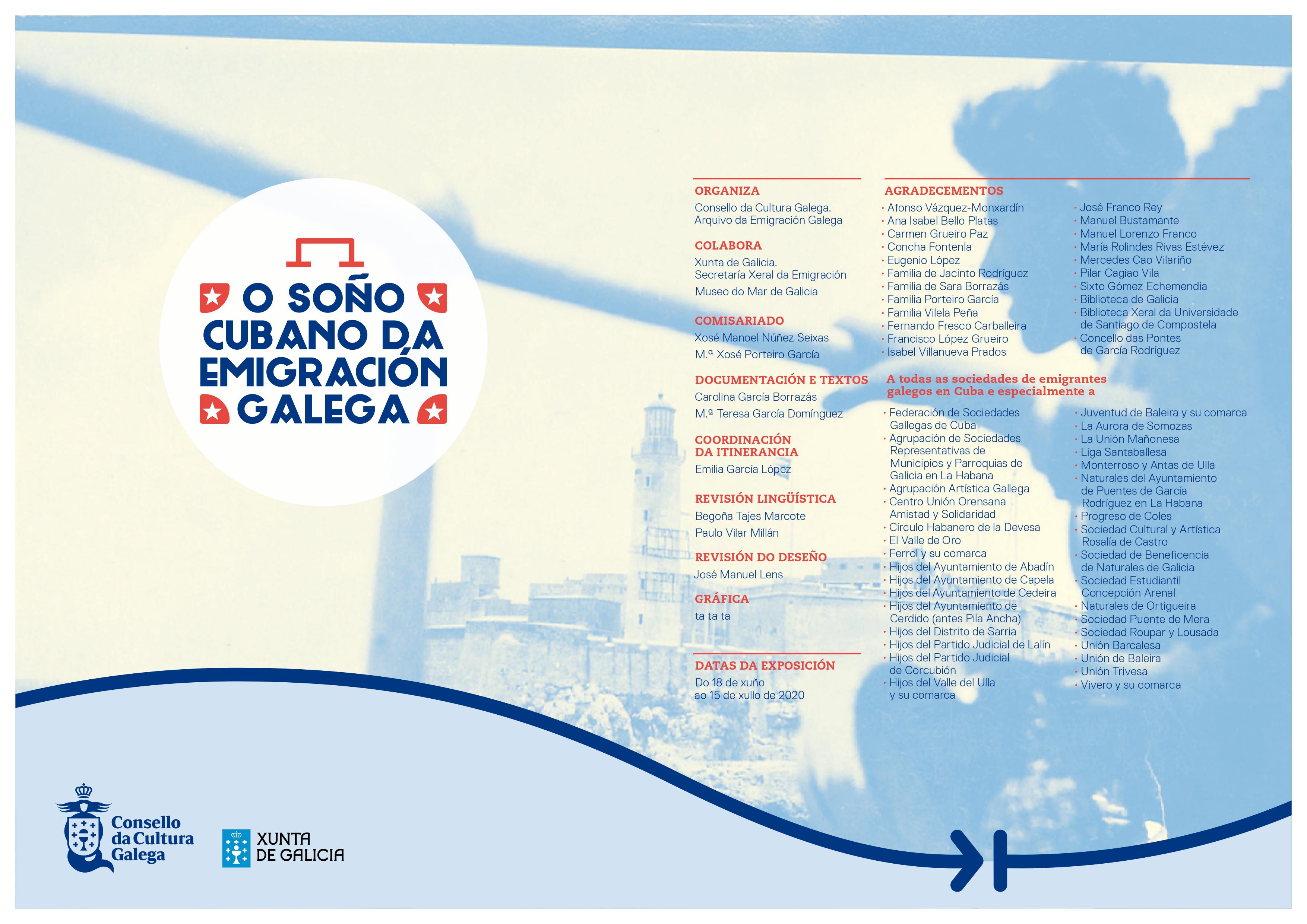 Exposición temporal. "O soño cubano da emigración galega"