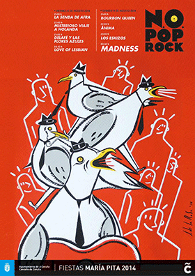Cartel Noroeste Pop Rock 2014