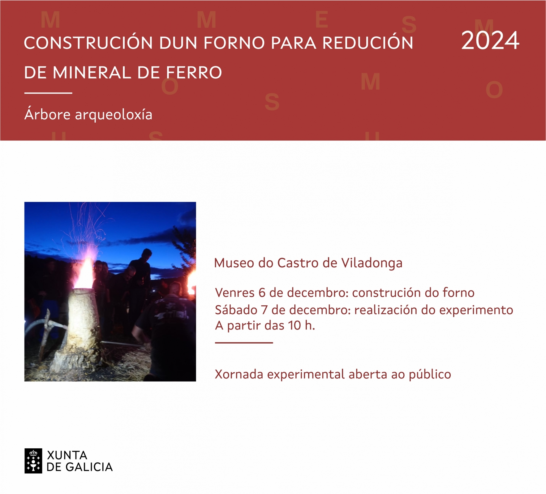 Arqueología experimental en el Museo de Viladonga