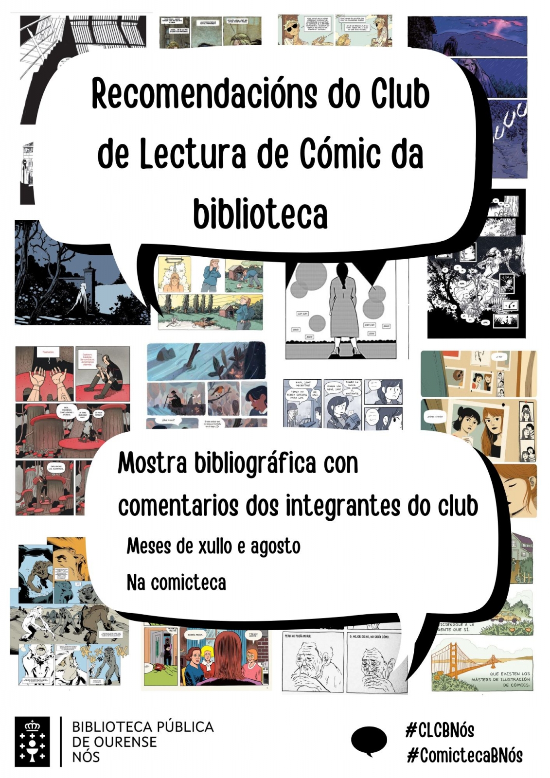 Recomendaciones del club de lectura de cómic