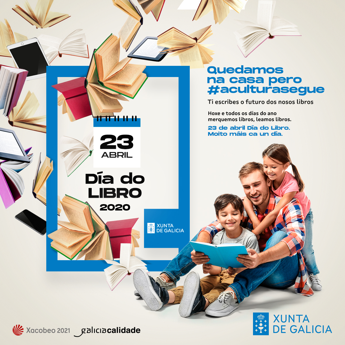 Evento: 23 de abril, Día do Libro | Cultura de Galicia