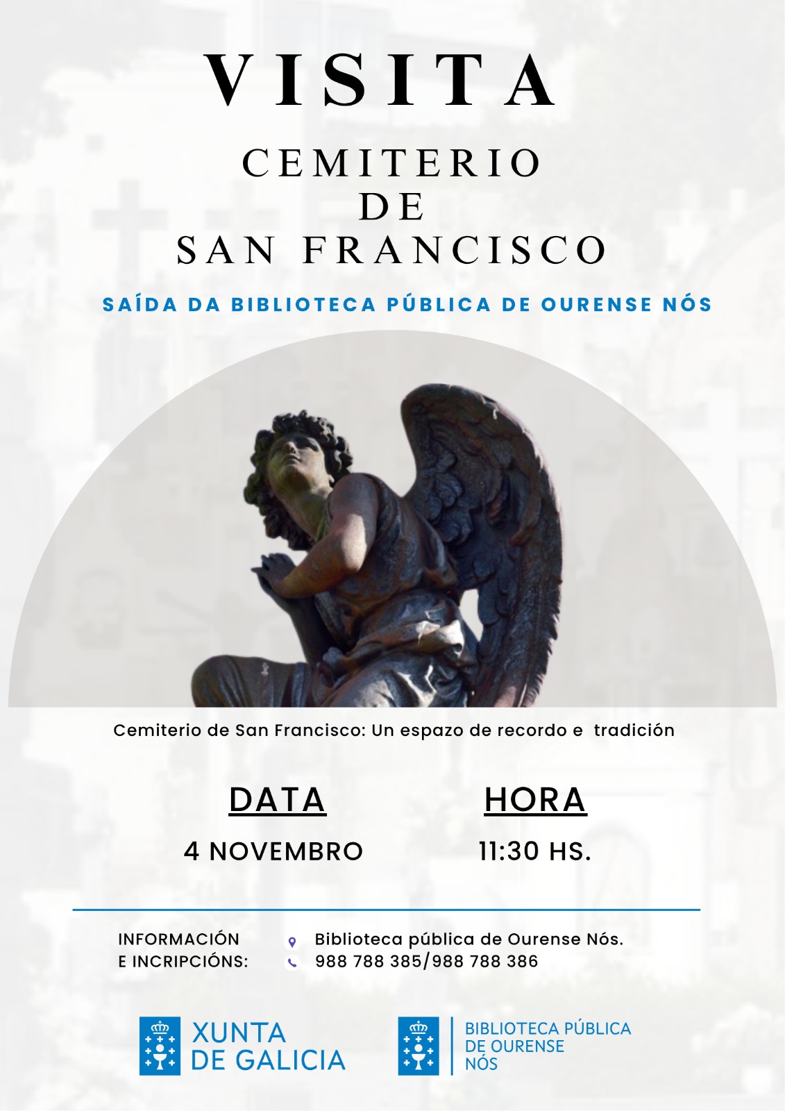 Visita ao cemiterio de San Francisco