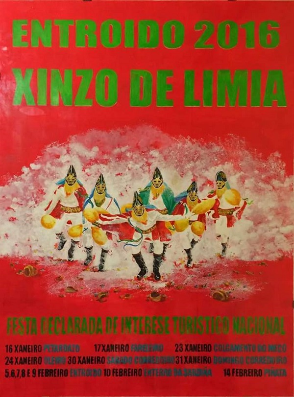 Cartel do Entroido de Xinzo 2016