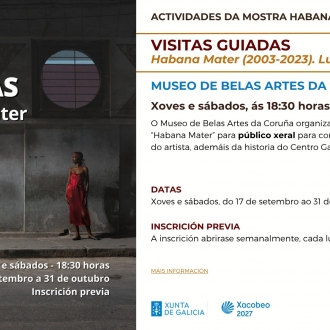 Visitas guiadas no Museo de Belas Artes da Coruña á exposición Habana Mater de Luis Gabú Visitas guiadas no Museo de Belas Artes da Coruña á exposición Habana Mater de Luis Gabú
