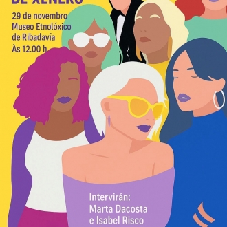 Castelao en el Museo Etnolóxico. Ribadavia