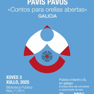 Cartel contada Festival Atlántica Ourense