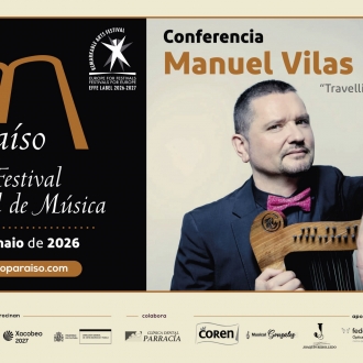Travelling para unha arpa, conferencia de Manuel Vilas