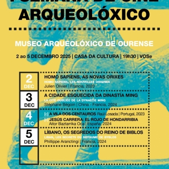 Semana de cine arqueolóxico en Ourense