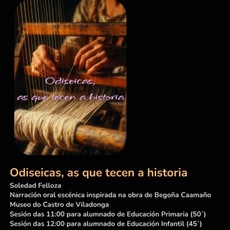 Narración oral na conmemoración do Día das Letras Galegas no Castro de Viladonga