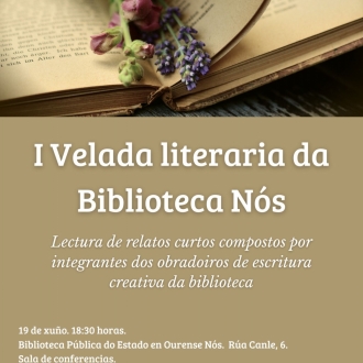 I velada literaria da Biblioteca Nós