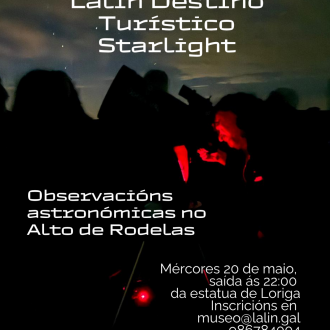 Observacións astronómicas no Alto de Rodelas