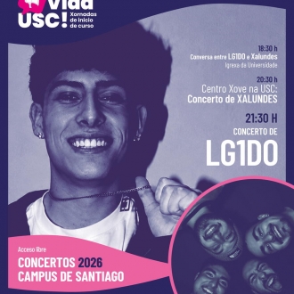 cartel concertos Xornadas Benvida USC Compostela cartel concertos Xornadas Benvida USC Compostela