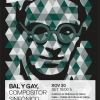 Cartaz 'Bal y Gay, compositor sinfónico'
